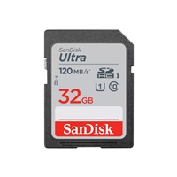 SanDisk MicroSDHC karta 32GB Ultra (R:120/W:120 MB/s, UHS-I, C10)