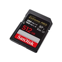 SanDisk SDXC karta 512GB Extreme PRO (R:280/W:150 MB/s, UHS-II, V60)