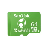 SanDisk MicroSDXC karta 64GB pro Nintendo Switch (R:100/W:90 MB/s, UHS-I)