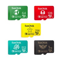 SanDisk MicroSDXC karta 64GB pro Nintendo Switch (R:100/W:90 MB/s, UHS-I)