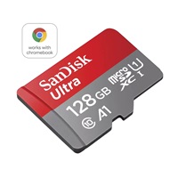 SanDisk MicroSDXC karta 128GB Ultra pro Chromebook (R:160/W:260 MB/s, UHS I, C10, A1)