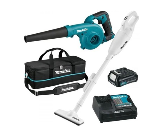 Makita CLX245SAX1 aku sada UB100DZ+CL108FDZW 12V 1x2Ah