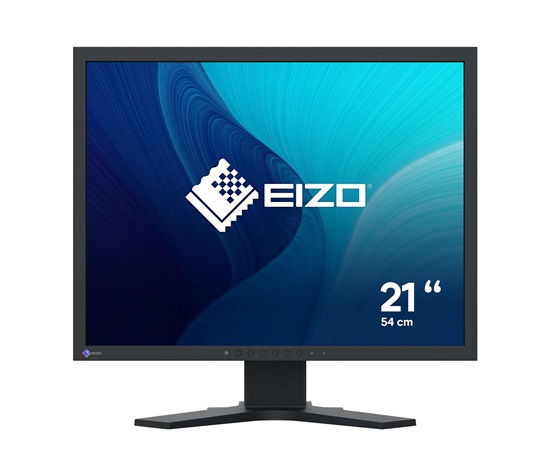 EIZO MT 21,3" S2134 FlexScan, IPS, 1600x1200, 500nit, 1800:1, 6ms, DisplayPort, DVI-D, D-sub, USB, Černý