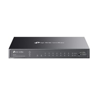 TP-Link OMADA switch SG2210P (8xGbE, 2xSFP, 8x PoE+, 61W, fanless)