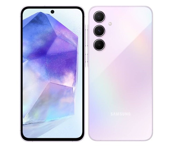 Samsung Galaxy A55 (A556), 8/256 GB, 5G, fialová, CZ distribuce