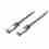C-TECH kabel patchcord Cat5e, FTP, šedý, 0,25m