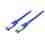 C-TECH kabel patchcord Cat5e, FTP, modrý, 0,25m