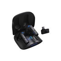ASUS sluchátka ROG Cetra Speednova, bezdrátové špunty, BT + RF 2.4 GHz, černá