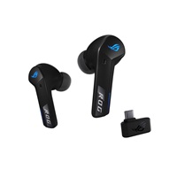 ASUS sluchátka ROG Cetra Speednova, bezdrátové špunty, BT + RF 2.4 GHz, černá