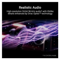 ASUS sluchátka ROG Cetra Speednova, bezdrátové špunty, BT + RF 2.4 GHz, černá