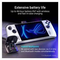 ASUS sluchátka ROG Cetra Speednova, bezdrátové špunty, BT + RF 2.4 GHz, černá