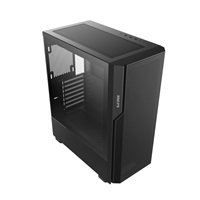 1stCOOL skříň GAMER 5, Mid tower, AU, USB 3.0, USB-C, bez zdroje, černá