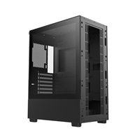 1stCOOL skříň GAMER 5, Mid tower, AU, USB 3.0, USB-C, 2x 140 ARGB Fan, 1x 120 ARGB Fan, bez zdroje, černá