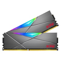 ADATA XPG DIMM DDR4 16GB (Kit of 2) 3200MHz CL16, Spectrix D50 RGB, Šedá