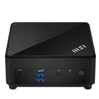 MSI PC Cubi 5 12M-261BEU - Intel Core i5-1235U, 2x SODIMM DDR4, 1x 2.5" + 1x M.2, WI-FI + BT, USB, VESA, bez OS, černá