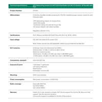 HPE Networking Instant On AP27 (EU) Dual Radio 2x2 Wi-Fi 6 Outdoor AP Bundle with PS (Includes 30W PoE midspan injector with EU Power Cord)