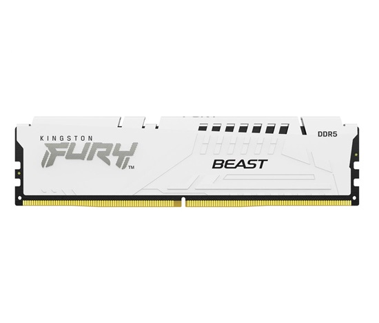 KINGSTON DIMM DDR5 32GB 6000MT/s CL30 ECC FURY Beast EXPO Bílá
