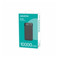 ADATA powerbanka C100, 10000mAh, Černá
