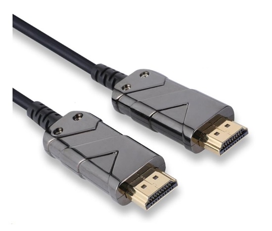 BAZAR - PREMIUMCORD Ultra High Speed HDMI 2.1 optický fiber kabel 8K@60Hz,zlacené 40m