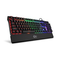 CONNECT IT Klávesnice GG, herní klávesnice, mechanická, drátová, CZ/SK, Černá