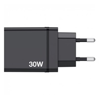 VERBATIM Univerzální adaptér nabíječka CHR-30EU2, 30W, 1x USB-C, 3x USB černá