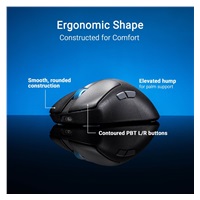 ASUS myš ROG Keris II Ace, bezdrátová herní myš, černá