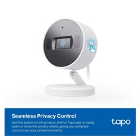 TP-Link Tapo C125 domácí/indoor kamera (4MP, 2K QHD 1440p, WiFi, IR 10m, microSD)