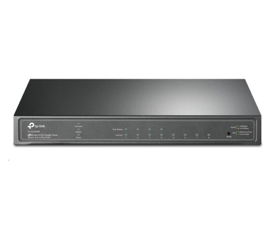 TP-Link OMADA switch SG2008P (8xGbE,4xPoE+, 62W, fanless)