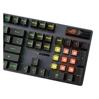 ASUS klávesnice ROG STRIX SCOPE II, mechanická, drátová, ROG RX RED / PBT, US