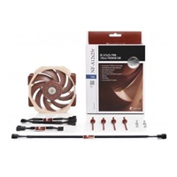 NOCTUA Ventilátor NF-A12x25r-PWM, 120mm, hnědá