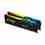 KINGSTON DIMM DDR5 16GB (Kit of 2) 6000MT/s CL30 Non-ECC FURY Beast RGB XMP, Černá