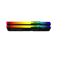 KINGSTON DIMM DDR5 16GB (Kit of 2) 6000MT/s CL30 Non-ECC FURY Beast RGB EXPO, Černá
