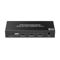 PremiumCord HDMI 2.1 splitter 1-2 porty, 8K@60hz, 4K@120Hz, 1080p, HDR+