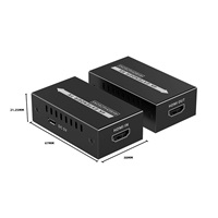 PremiumCord RJ45 na HDMI extender přes Cat6/6a/7 4Kx2K@60Hz na 60m