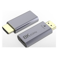 PremiumCord Adaptér USB-C na HDMI rozlišení obrazu 8K@60Hz,4K@144Hz Hliník
