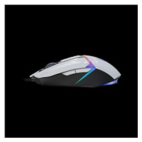 A4tech Bloody Myš W60 Max Activated, podsvícená herní myš, 12000 DPI, USB, Bílá