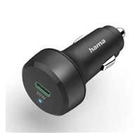 Hama rychlá USB nabíječka do vozidla, USB-C PD/QC 25 W