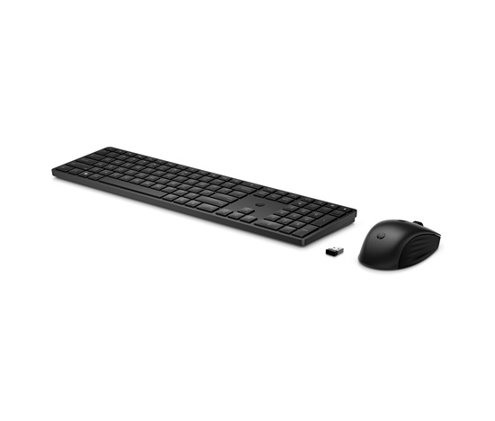 HP 650 Wireless Keyboard & Mouse Black Cz / Sk combo - bezdrátová klávesnice a myš