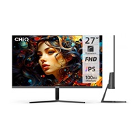 CHiQ 27" UltraSlim monitor 27F650R FHD, 100 Hz, Frameless, repro, černý