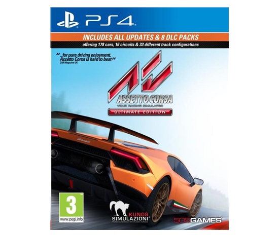 PS4 hra Assetto Corsa Ultimate Edition