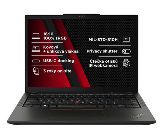 LENOVO NTB ThinkPad X13 AMD G4 - Ryzen5 PRO 7540U,13.3" WUXGA,16GB,512SSD,IRcam,W11P