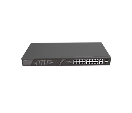 Reyee RG-ES118S-LP, 16-port 10/100Mbps Desktop Unmanaged Switch