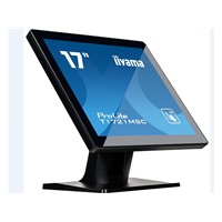 Iiyama dotykový monitor ProLite T1721MSC-B2, 43.2 cm (17''), Projected Capacitive, 10 TP, USB, kit (USB), black