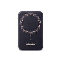 ADATA PowerBank R100 Magnetic, 10000mAh, 3.85A, černá (38.5Wh)