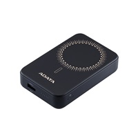 ADATA PowerBank R100 Magnetic, 10000mAh, 3.85A, černá (38.5Wh)