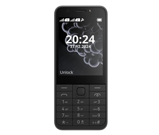 Nokia 230 Dual SIM, černá (2024), (CZ, SK, HU)