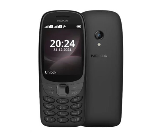 Nokia 6310 Dual SIM, černá (2024)