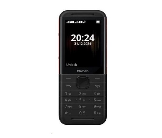 Nokia 5310 Dual SIM, černo-červená (2024), (CZ, SK, HU)