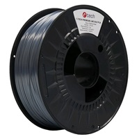 C-TECH Tisková struna (filament) PREMIUM LINE, Silk PLA, čedičová šedá, RAL7012, 1,75mm, 1kg