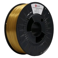 C-TECH Tisková struna (filament) PREMIUM LINE, Silk PLA, mosaz, 1,75mm, 1kg